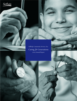 2003 Annual Report Selfhelp Community Services, Inc