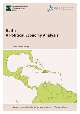 Haiti: a Political Economy Analysis