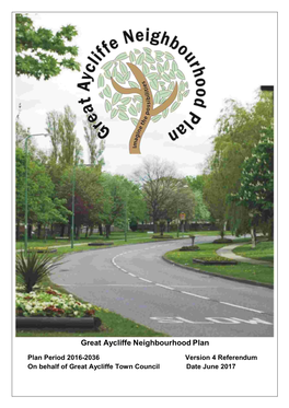 Great Aycliffe Neighbourhood Plan