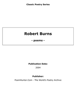 Robert Burns