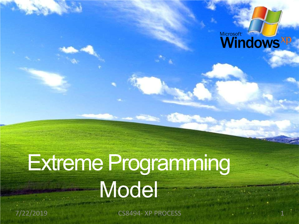 Extreme Programming Model