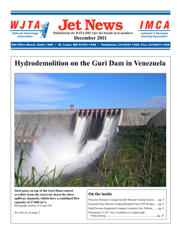 Hydrodemolition on the Guri Dam in Venezuela