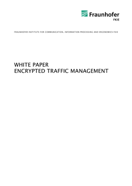 WHITE PAPER Encrypted Traffic Management January 2016