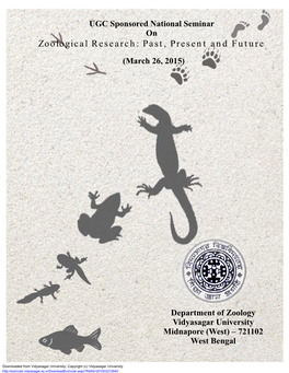 Zoological Research: Past, Present and Future (March 26, 2015)