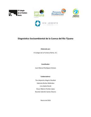 Diagnóstico Socioambiental De La Cuenca Del Río Tijuana (PDF)