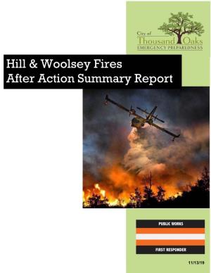 Hill and Woolsey Fire After Action Summary Report
