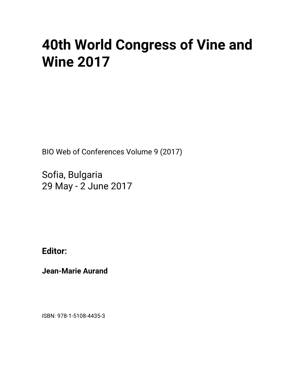 Viticulture in Bulgaria – Condition and Prospects