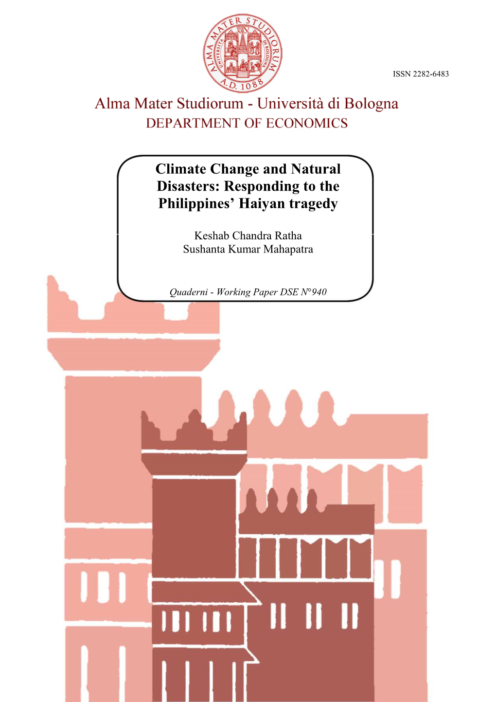 Climate Change and Natural Disasters: Responding to the Philippines' Haiyan Tragedy