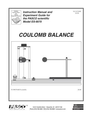 Coulomb Balance