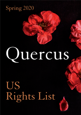 US RIGHTS LIST Quercus Quercus US Rights List