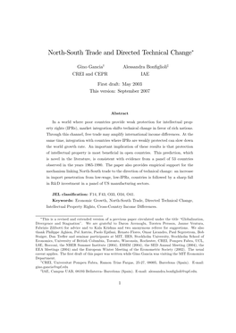 North%South Trade and Directed Technical Change