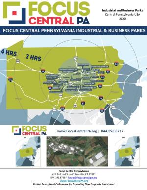 Industrial and Business Parks Central Pennsylvania USA 2020
