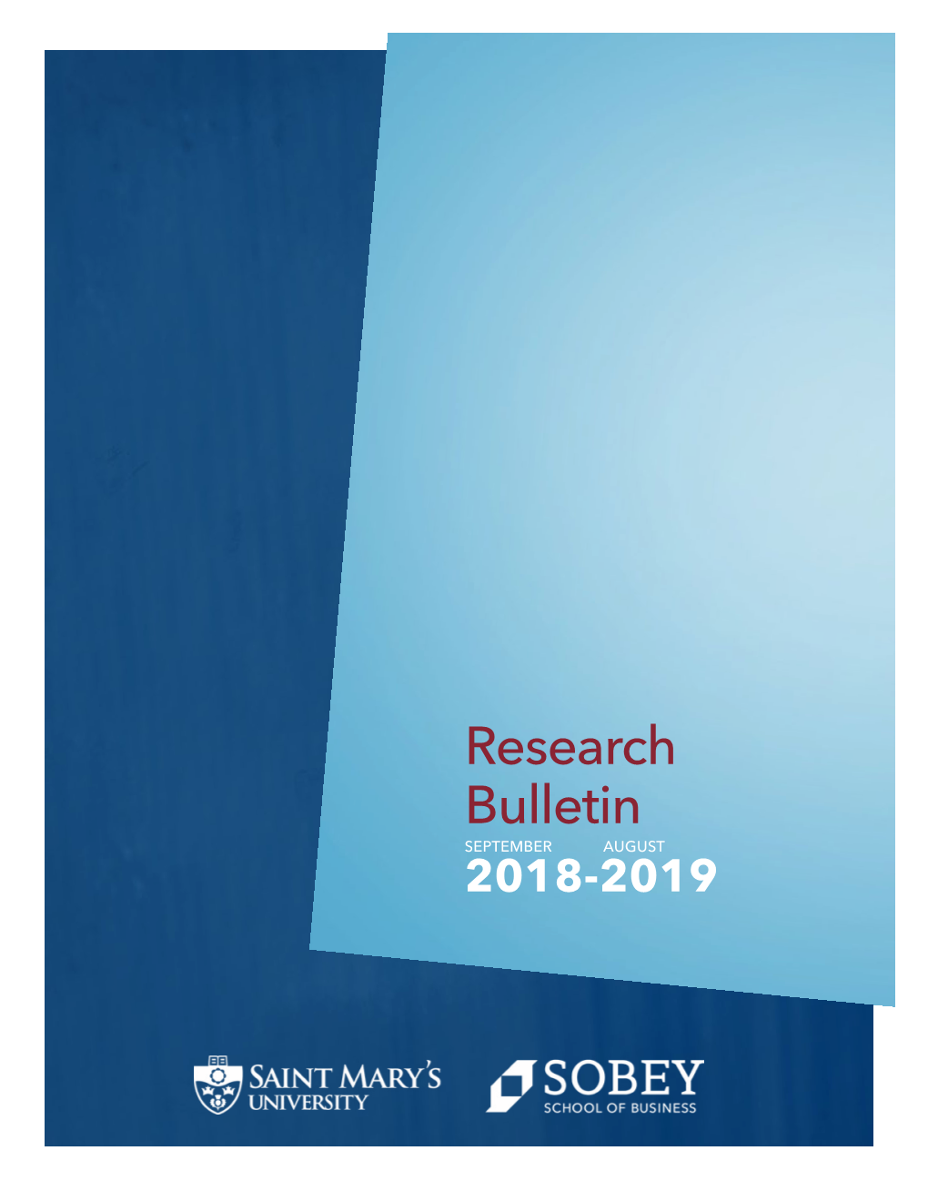 Download the 2018-2019 Research Bulletin