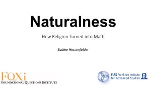 How Religion Turned Into Math