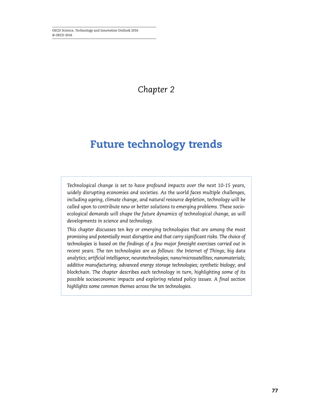 Future Technology Trends