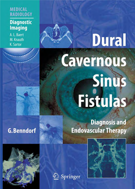Classification of Cavernous Sinus Fistulas