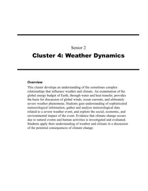 Weather Dynamics