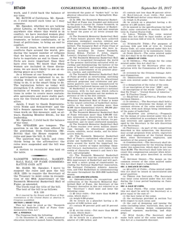Congressional Record—House H7450