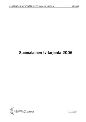 Suomalainen Tv-Tarjonta 2006
