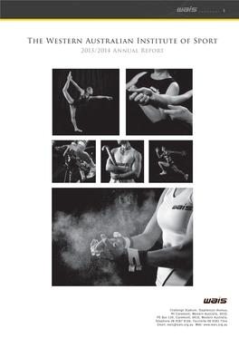 The Western Australian Institute of Sport 2013/2014 Annual Report