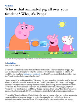 Why, It's Peppa!