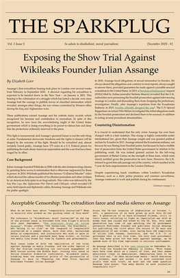 Exposing the Show Trial Against Wikileaks Founder Julian Assange