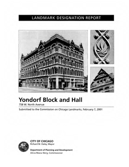 Yondorf Block and Hall 758 W