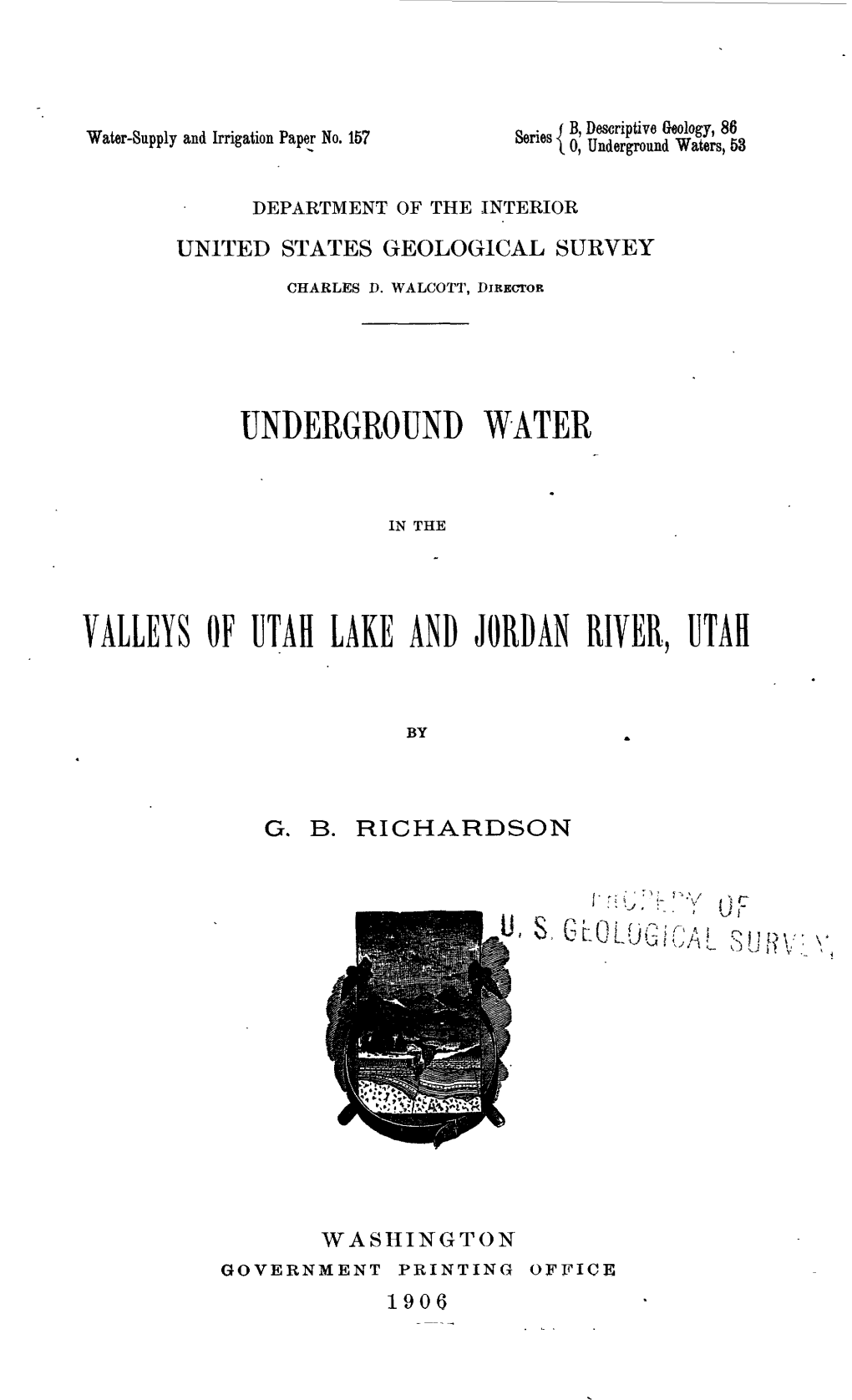 Valleys of Utah Lake and Jordan River, Utah