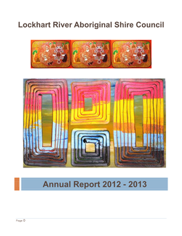 Annual Report 2012 – 2013