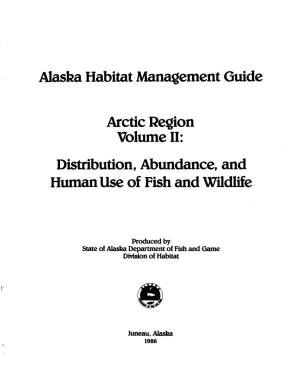 Arctic Region Human Use of Fish and Wildlife
