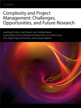 Complexity and Project Management: Challenges, Opportunities, and Future Research