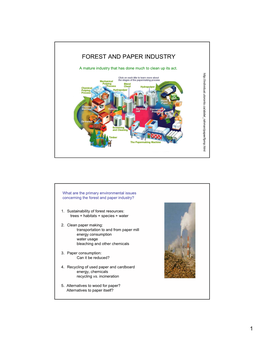 Forest and Paper Industry