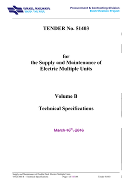 Technical Specification S