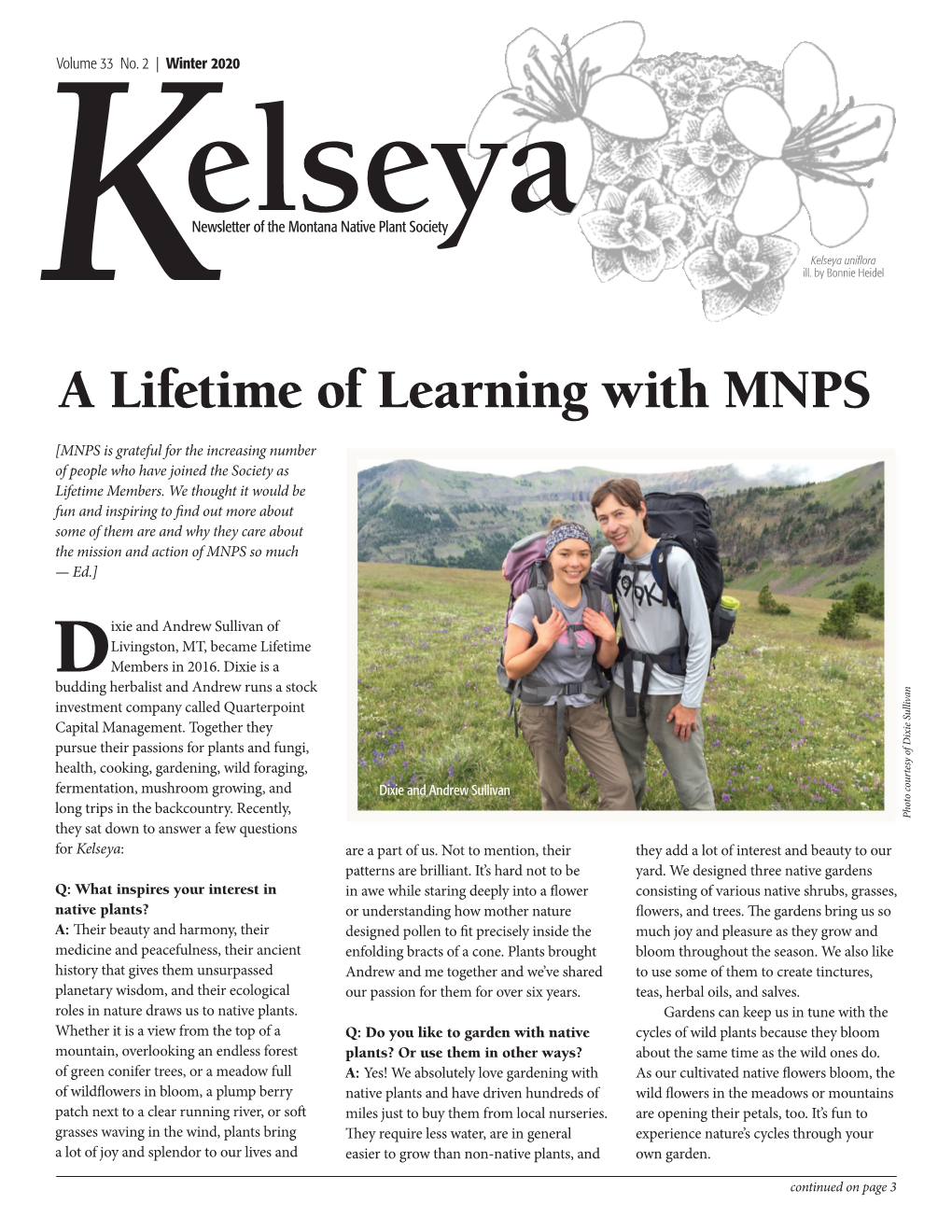 A Lifetime of Learning with MNPS