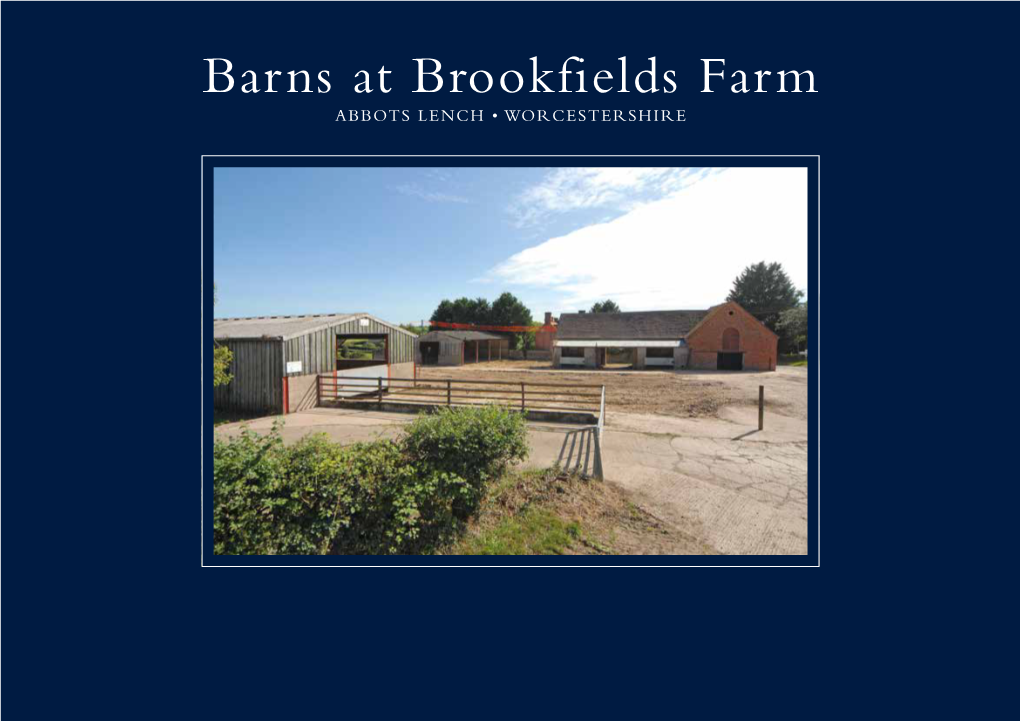 Barns at Brookfields Farm
