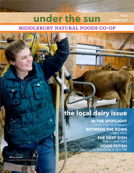 The Local Dairy Issue