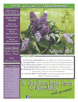 St. Clair Shores Senior Center for Active Adults
