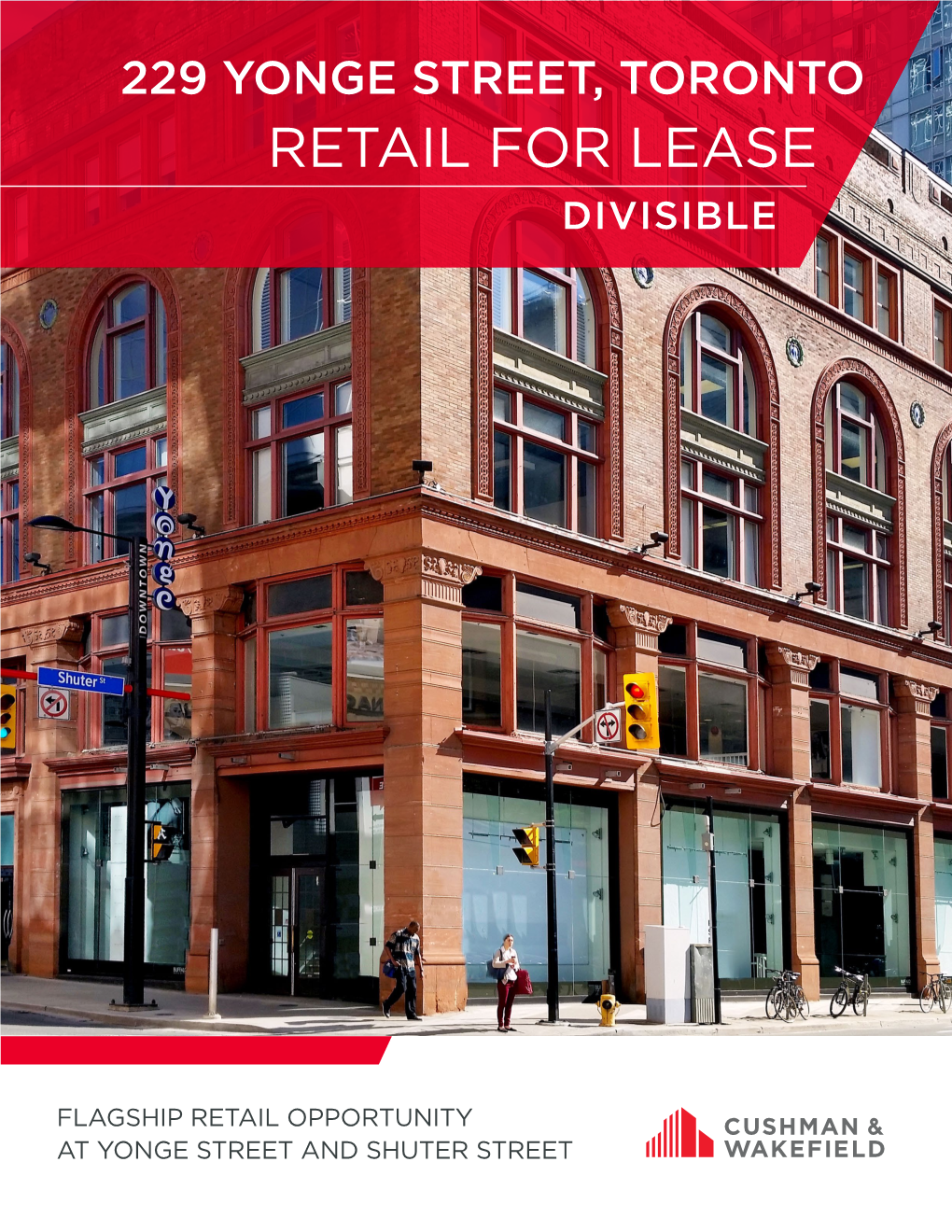 Retail for Lease Divisible