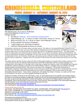 Ski Zermatt Switzerland