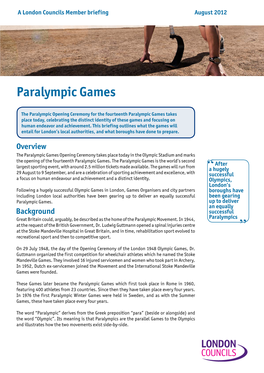 Paralympic Games