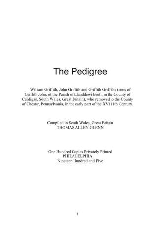 The Griffith Pedigree