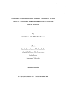 New Advances in High-Quality Screening by Capillary Electrophoresis: a Unified