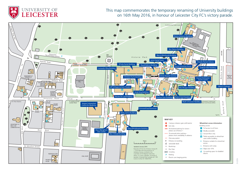 LCFC Location Map A4 2016.Indd