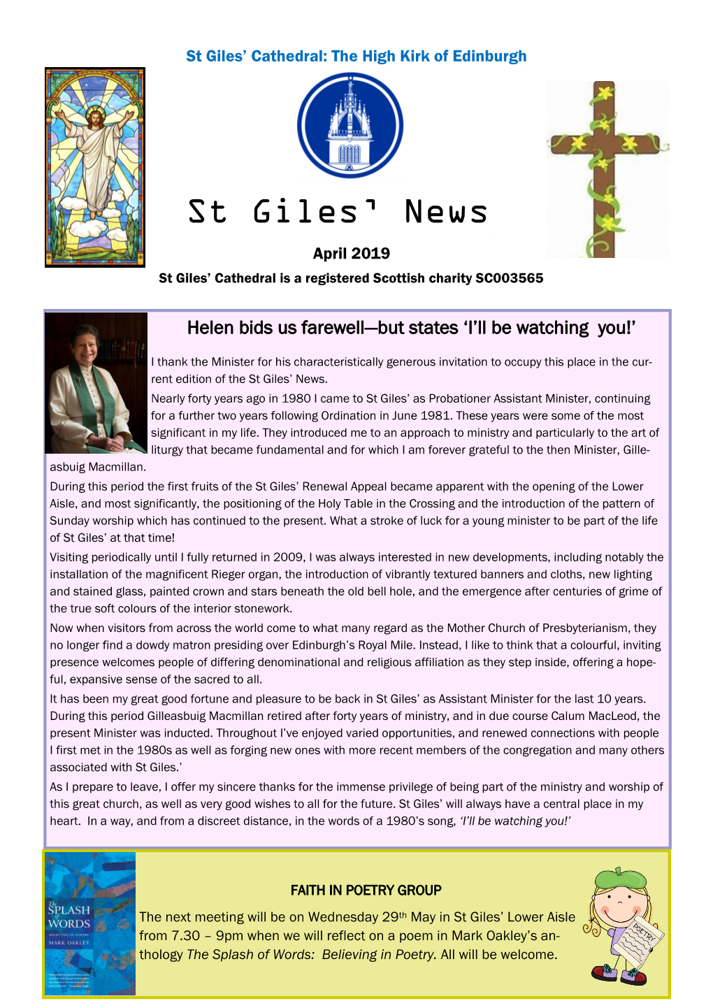 St Giles' News