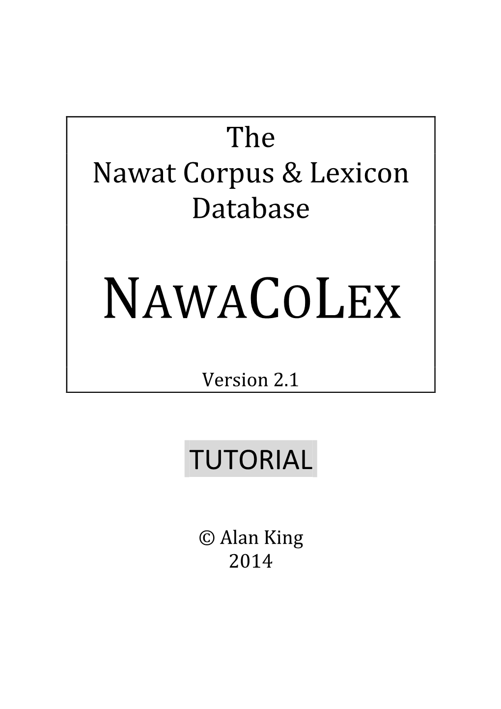Download the Nawacolex 2.1 Tutorial