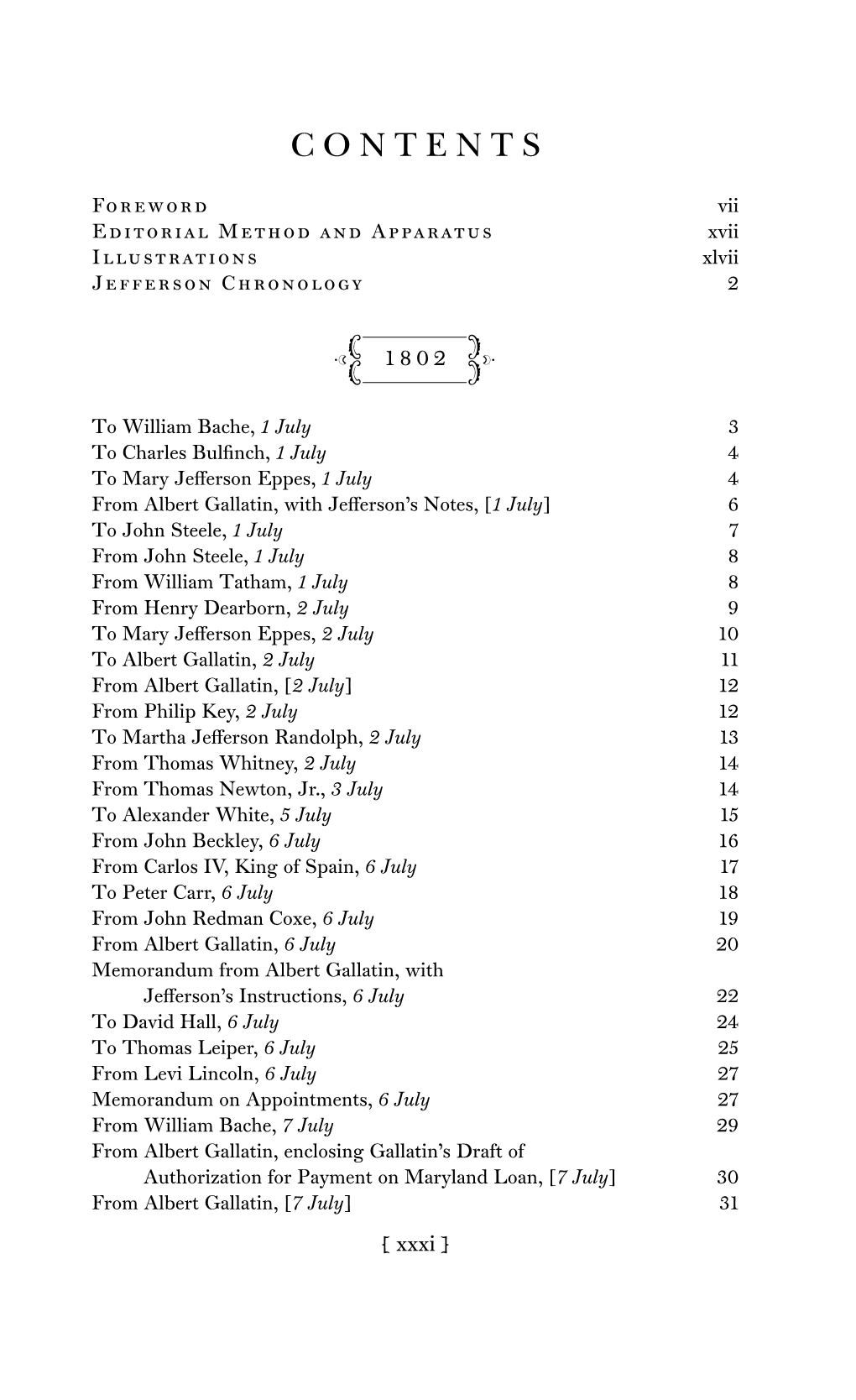 Foreword Vii Editorial Method and Apparatus Xvii Illustrations Xlvii