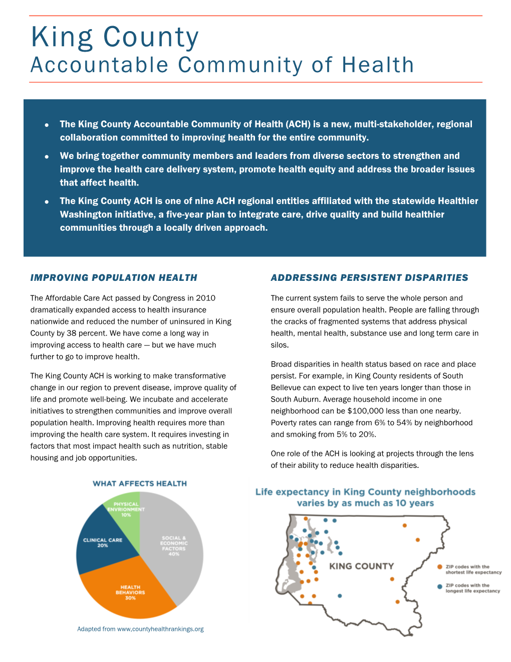 King County Accountable Community of Health