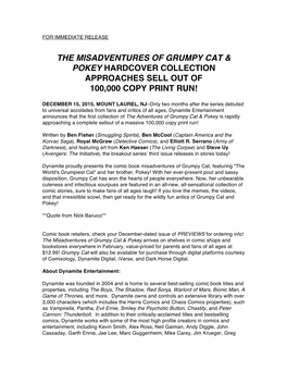 The Misadventures of Grumpy Cat & Pokey Hardcover