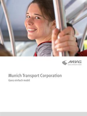 Munich Transport Corporation Ganz Einfach Mobil Contents Page 3