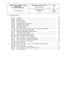 Open PDF File, 185.77 KB, for Vision Care Regulations